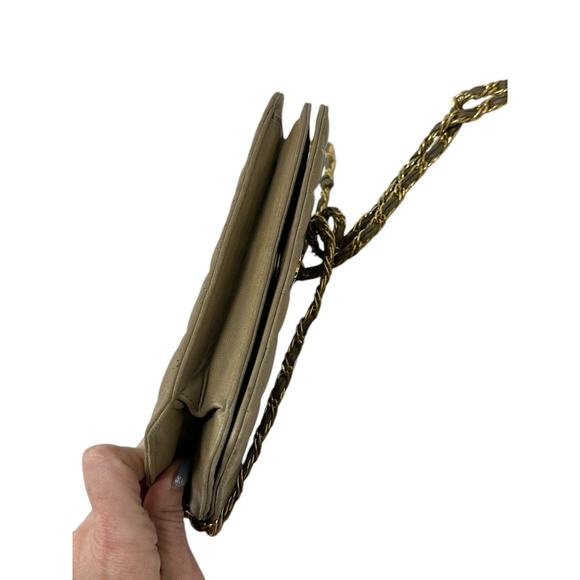 Jay Herbert Tan Leather Quilted Small Purse - Picture 13 of 14